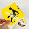 Haisidick PVC Safety Warning Floor Decal