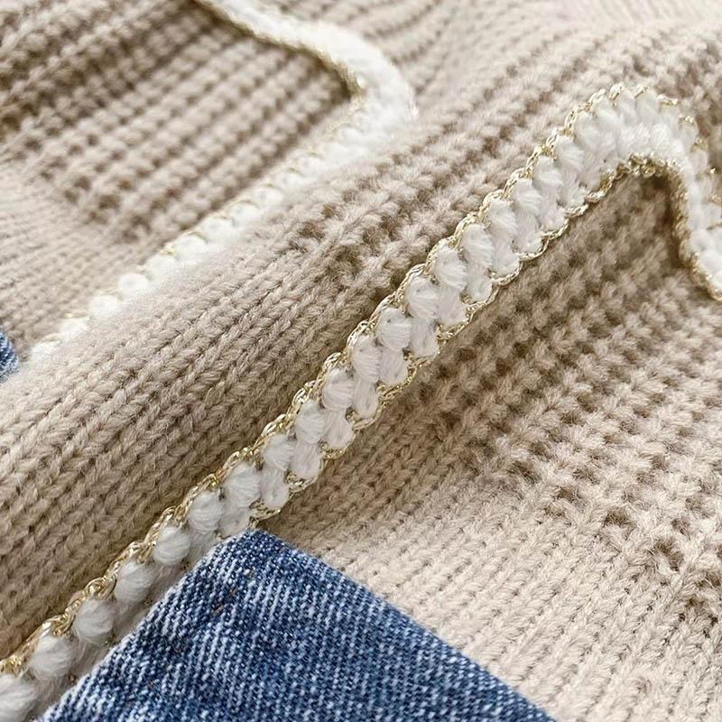 Strickweste Damen Oversize Unterhemd Ärmellose Tops Lockere Strickweste Verdickt Lässig Rundhalsweste