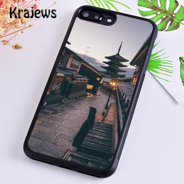 

Krajews Kyoto Japan Old Capital Phone Case Cover For iPhone 17 Air 16 15 14 plus 11 12 13 pro max coque Shell Fundas iPhone 13