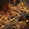 Outdoor Party Decoration Kerosene String Lights Camping String Lights String Lamp Atmosphere Light