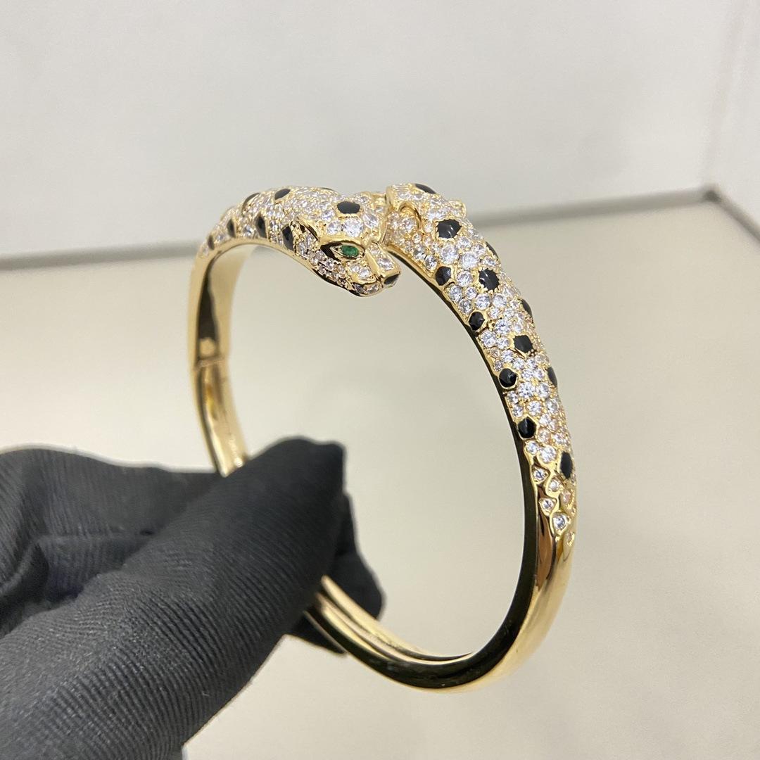 925 sudraba CNC leoparda galvas aproce