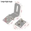 Household Door Clasp Lock Burglar-proof Gate Bolt Durable Shed Latch
