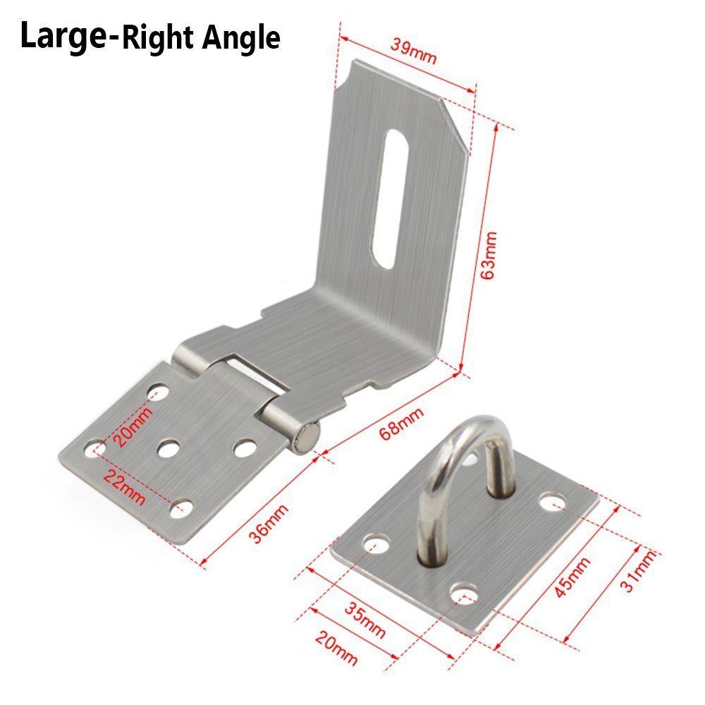 Household Door Clasp Lock Burglar-proof Gate Bolt Durable Shed Latch