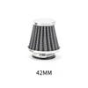 1pc Universal 35-60mm Motorcycle Tapered Air Filter Cleaner Dirt Pit High Air Flow Filter Conical Air Filter Dirt Cleaner Air Filters 7