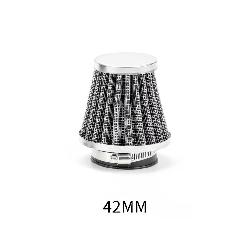 1pc Universal 35-60mm Motorcycle Tapered Air Filter Cleaner Dirt Pit High Air Flow Filter Conical Air Filter Dirt Cleaner Air Filters 7