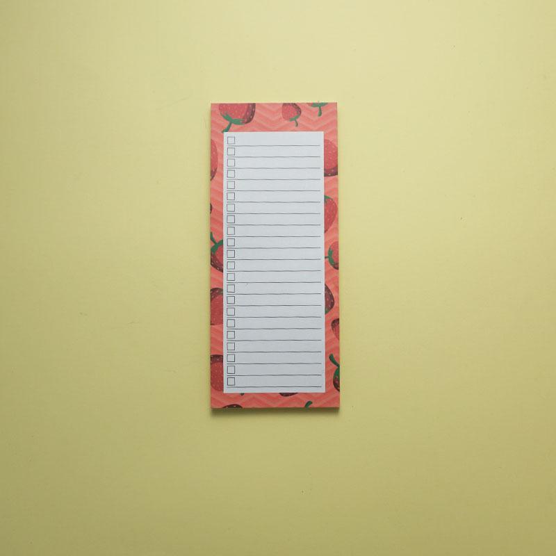 

Magnetic Tear-off Sticky Note Pad: Daily Planner & Task List Notebook