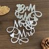 Heart Mr Mrs Metal Die Cuts Carbon Steel Cutting Dies Embossing Stencils for Card Photo Scrapbooking Decorations