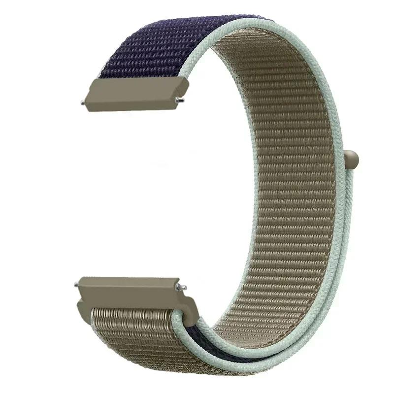 20mm 22mm Nylon Loop For Garmin Venu 3 2/SQ SQ2/Vivoactive 6 5 4 3 Watchband For Garmin Forerunner 745 965 255 245 645 55 158