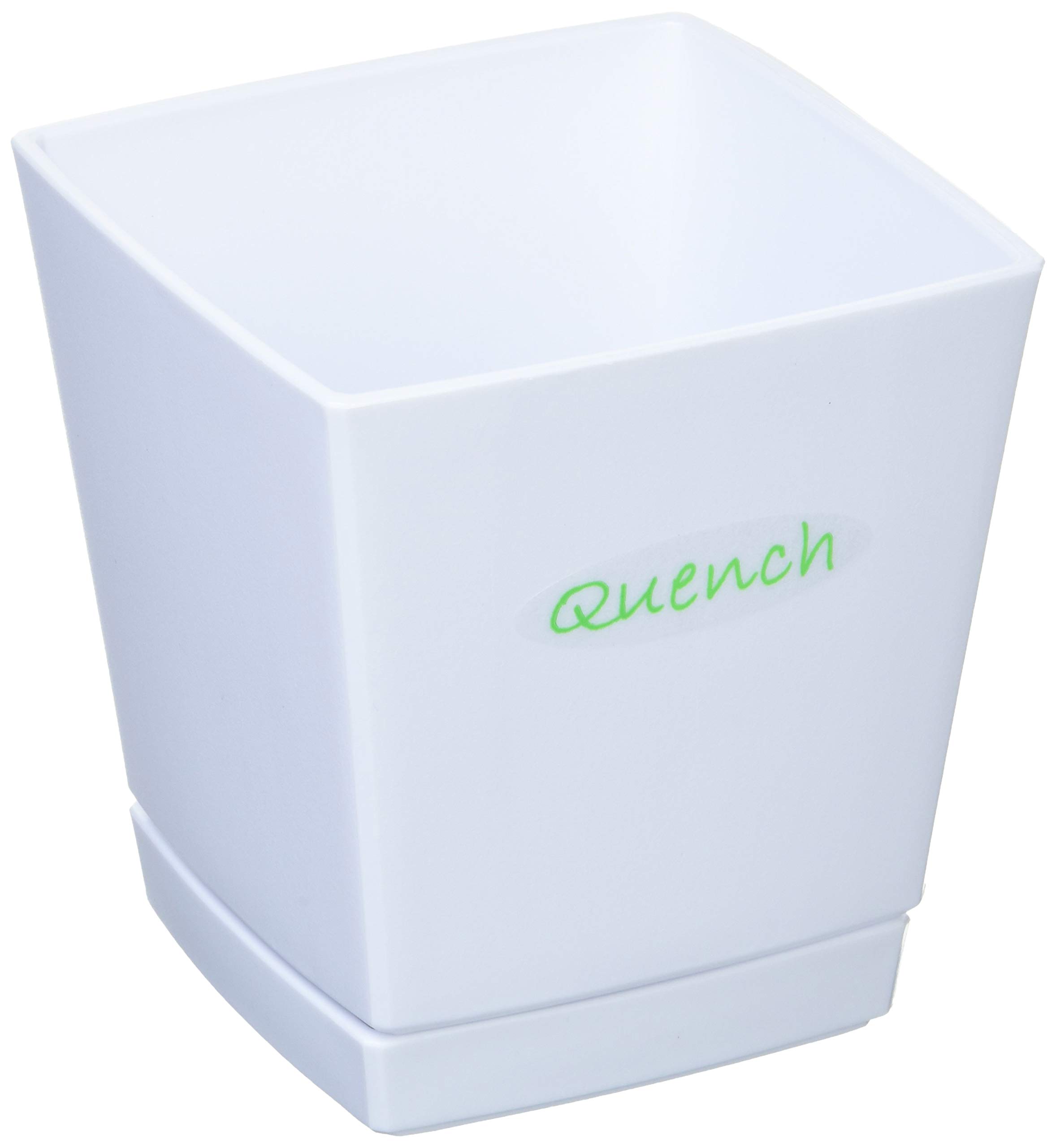 

Пластиковый горшок Yamato, низкий горшок Quench Planter (с пластиной) нет. 4 100 x 100 x H110 Белый белый