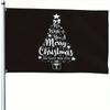 1pc Multi-size Optional Merry Christmas Flag, Outdoor/indoor Flag, Yard Decoration, Garden Decoration