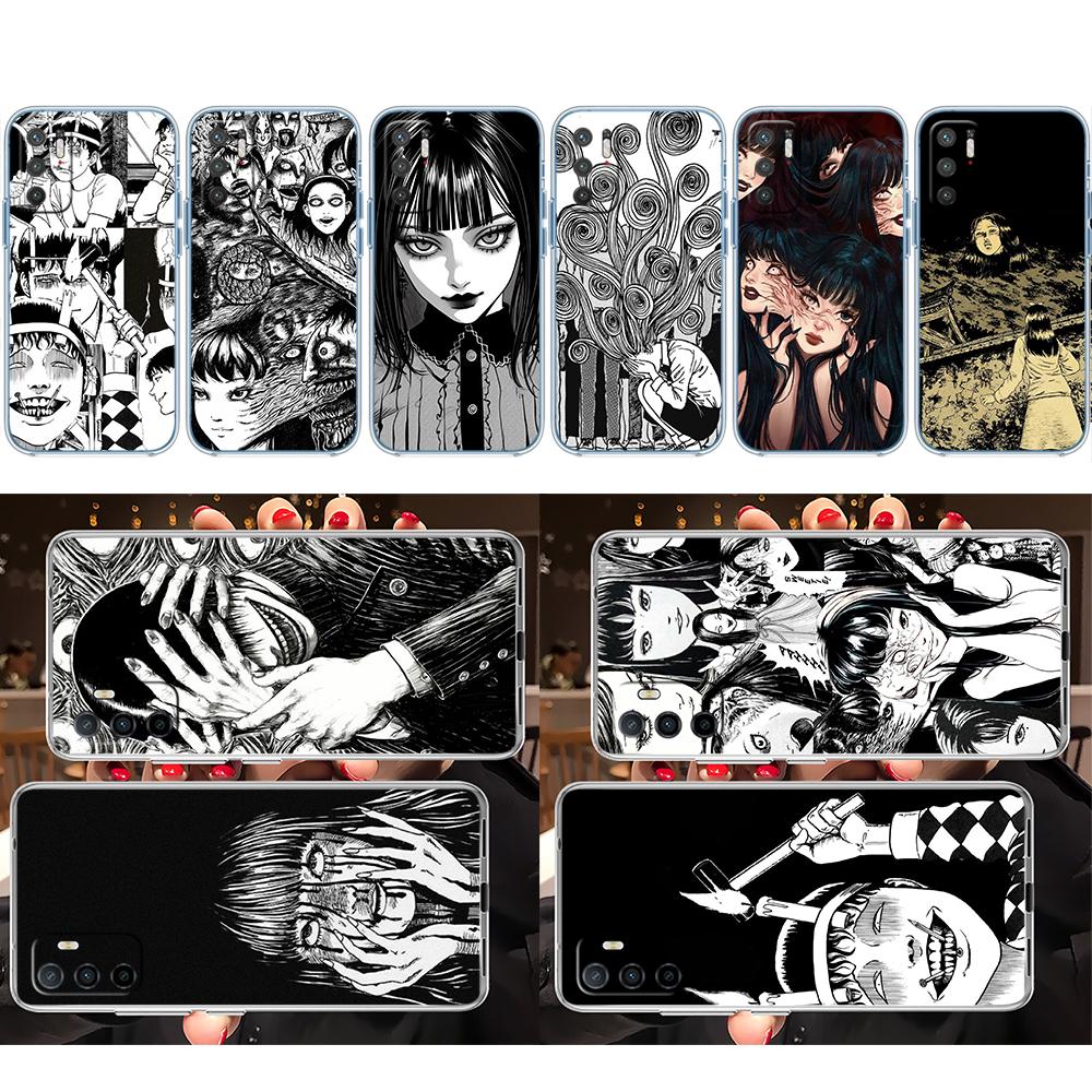 MY18 Junji Ito Tomie Phone Case for Motorola Moto G10 G20 G30 G31 G32 G34 G35 G41 G42 G50 G51 G52 G55 G60 G60S G62 G71 G72 G75