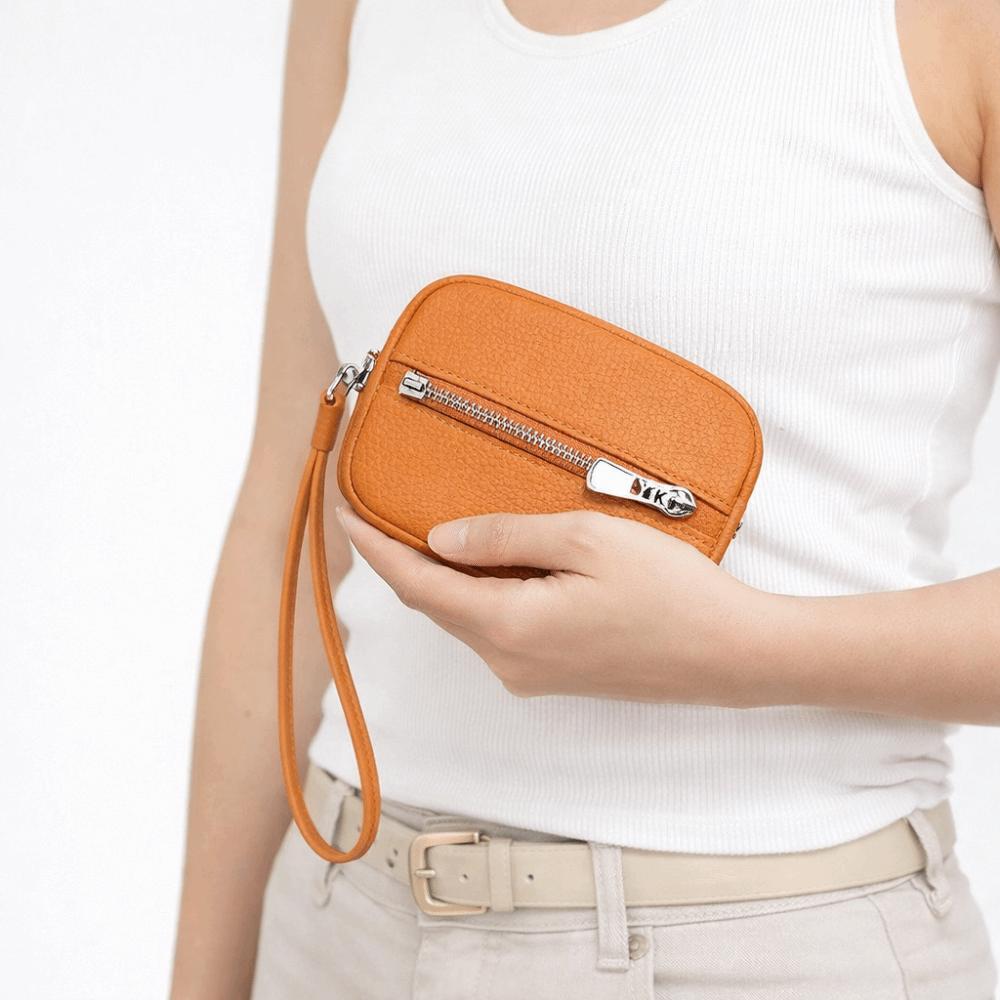 PU Leather Coin Purse Mini Key Bag Simple Women Wallet  Women