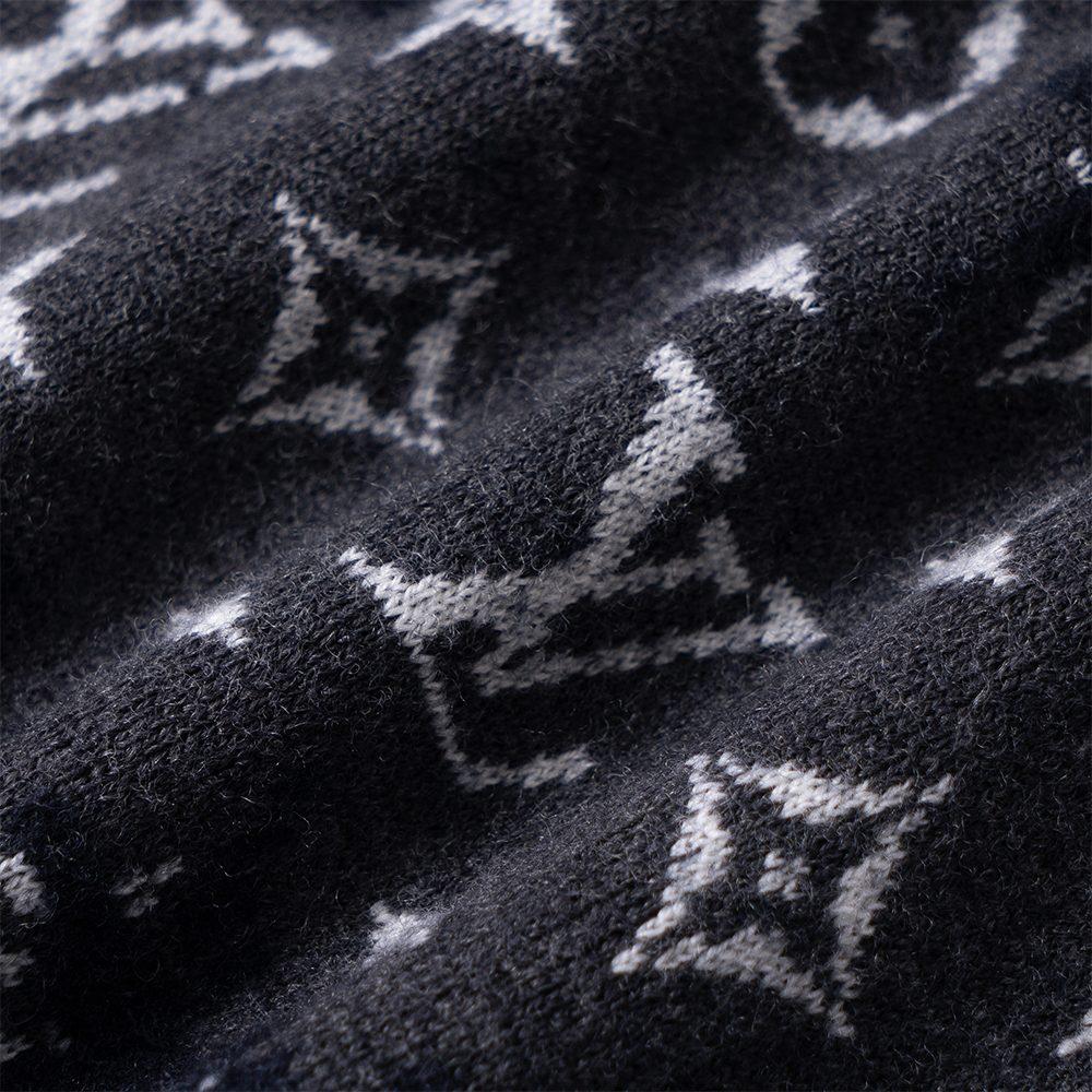 LOUIS VUITTON Sweater Men's Black 1A8GYD