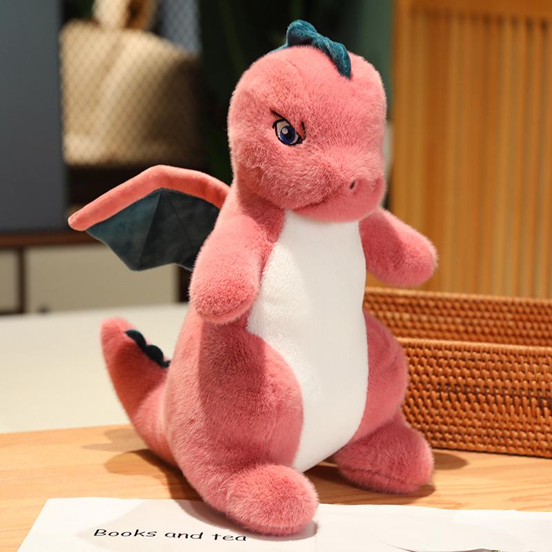 

Dinosaur Theme Soft Plush Toy Pterosaur Stuffed Animal Featuring Wings Dragon Dolls Happy Children Roar Birthday Party Decoration For Boy Gift Idea 23CM