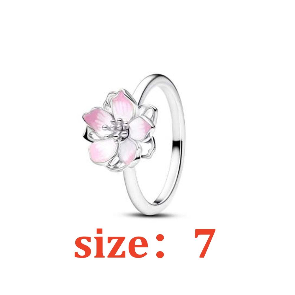 European New Butterfly Flower Heart Star Jewelry Set 925 Silver Earrings Ring Necklace for Women