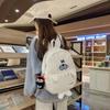 Zaino nuovo ins squalo peluche zaino carino piccolo pinguino cartone animato zaino divertente studente versatile ragazza zaino scolastico