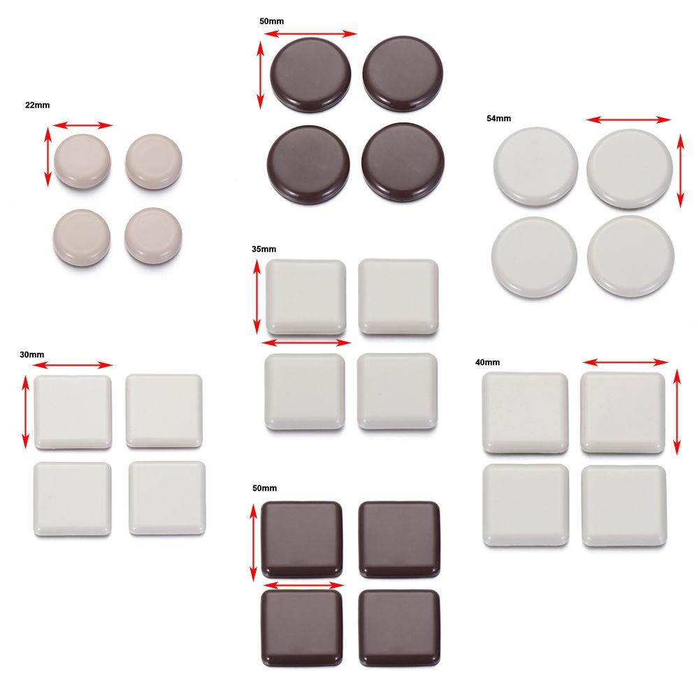 Furniture Leg Slider Pads Anti Scratch Easy Move Heavy Furniture Thickened Moving Pad Anti-abrasion Floor Protector Slip Mat