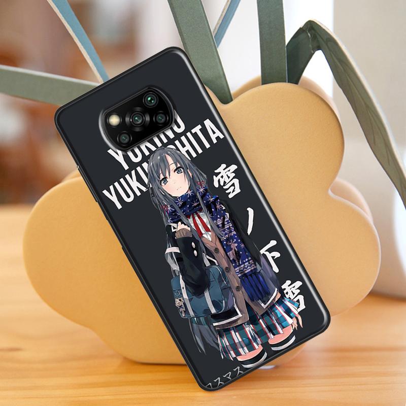 

Чехол для телефона Yukino Yukinoshita oregairu для Xiaomi Mi 11T Pro 10T 11 Lite 11 Ultra Coque для POCO F3 X3 GT M3 M4 X3 Pro POCO M4 Pro