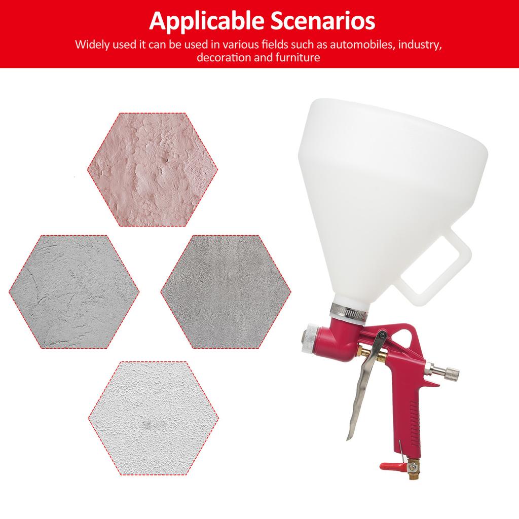 Paint Sprayer 1 4in Intake Port Paint Spray Machine with 6L Spray Pot for Furniture Cabinets Fence