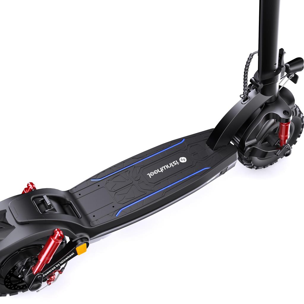 Isinwheel GT2 Electric Scooter - 1000W Motor, 60KM Range, 11" Off-Road Tires, Dual Suspension for Powerful Performance