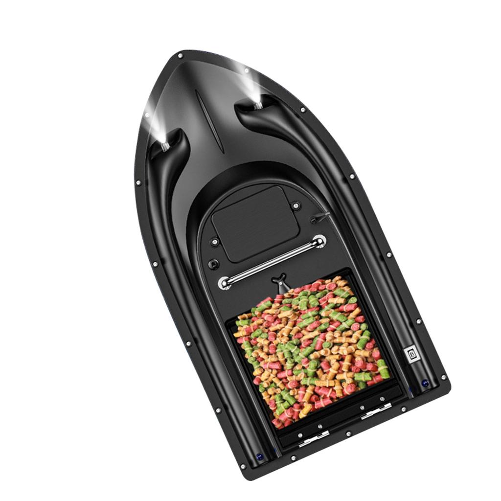 Bait Boat with LED Night Light 500M Long Distance Remote Control 4.4LBS Load Capacity for Fishing With GPS 5200MAH