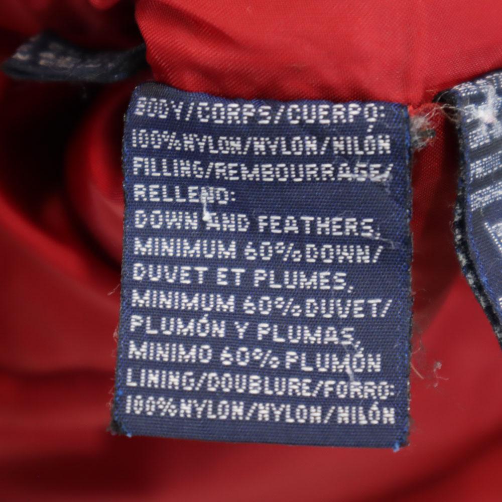 TOMMY HILFIGER 90s Old Flag Tag Down jacket S Reddish Men's Used