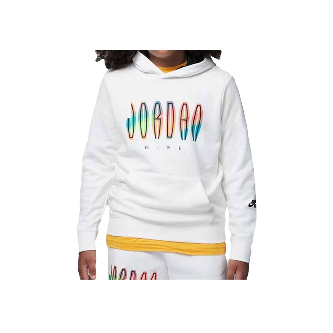 

Jordan Толстовка с капюшоном Mj Mvp French Terry с принтом логотипа для детей, парусно-белая FB1644-133 XL