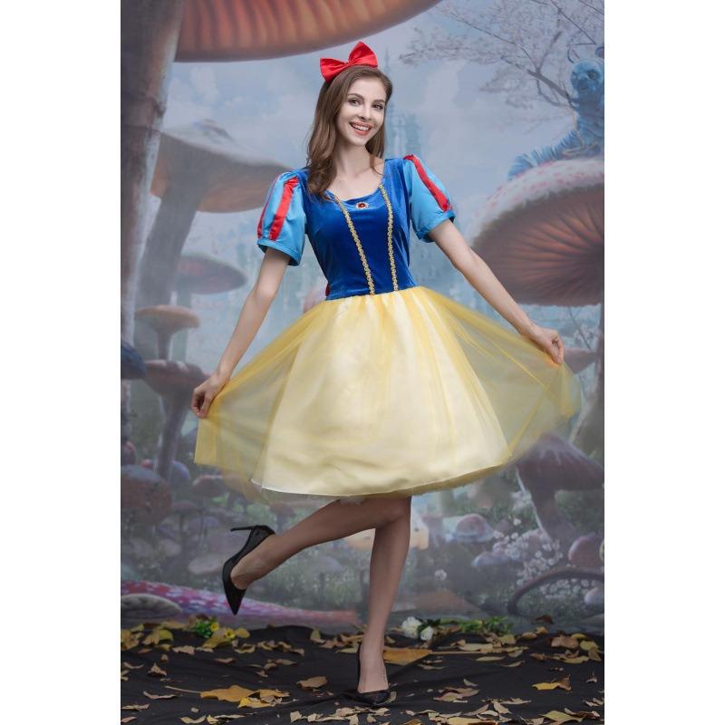 Halloween Costume Snow White Costume Adult Costume Queen Costume Princess Dress Performance Costume