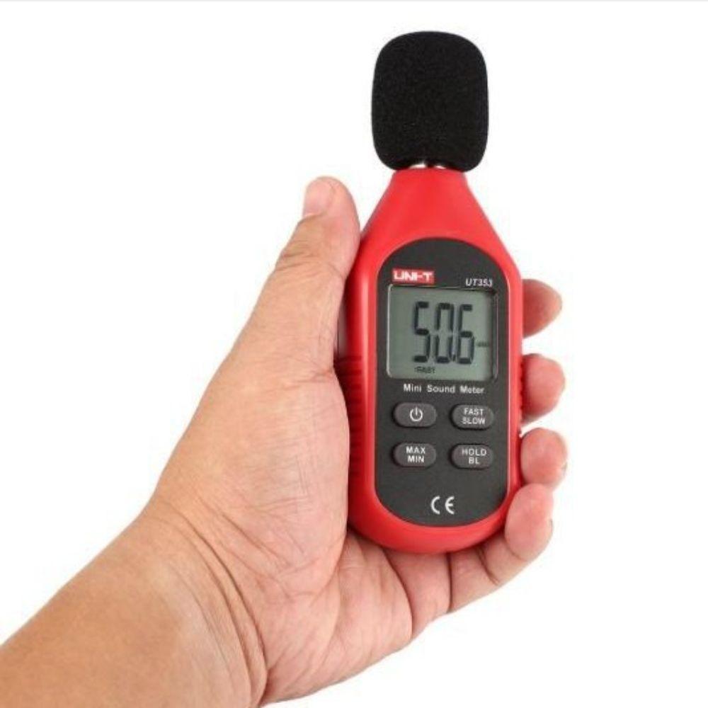 30dB to 130dB Range Noise Decibel Meter Portable SPL Meter Office Noise Monitoring