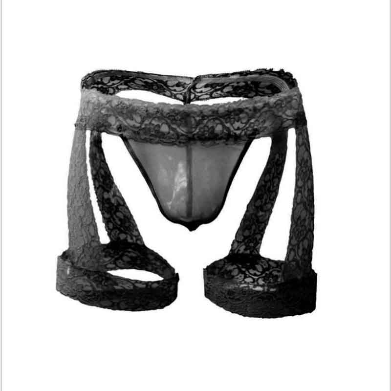 Roupa íntima masculina, roupa íntima sedutora especial masculina, roupa íntima transparente, aberta e livre, roupa íntima de renda masculina, roupa íntima gay