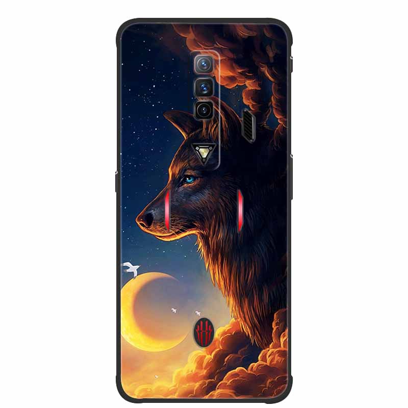 For ZTE Nubia Red Magic 7 Cases 7Pro Fashion Soft TPU Silicone Back Cover For Redmagic 7 Pro Phone Cases Shockproof Fundas 2022