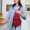 Neuer Trend Umhängetasche mit großer Kapazität, einzelne Schulter, gekreuzte Schulter, doppelte Schulter, multifunktionale Brusttasche aus Oxford-Stoff für den Außenbereich