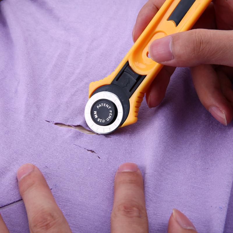 28mm & 45mm Rotary Cutter Blades Sewing Rotary Fabric Cutter For Patchwork Leather Quilting Sewing Arts Craft Cutting Tool