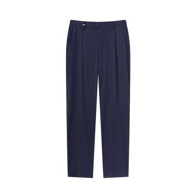 JD Jingzao Men's Cool-Touch Straight-Leg Business Casual Pants
