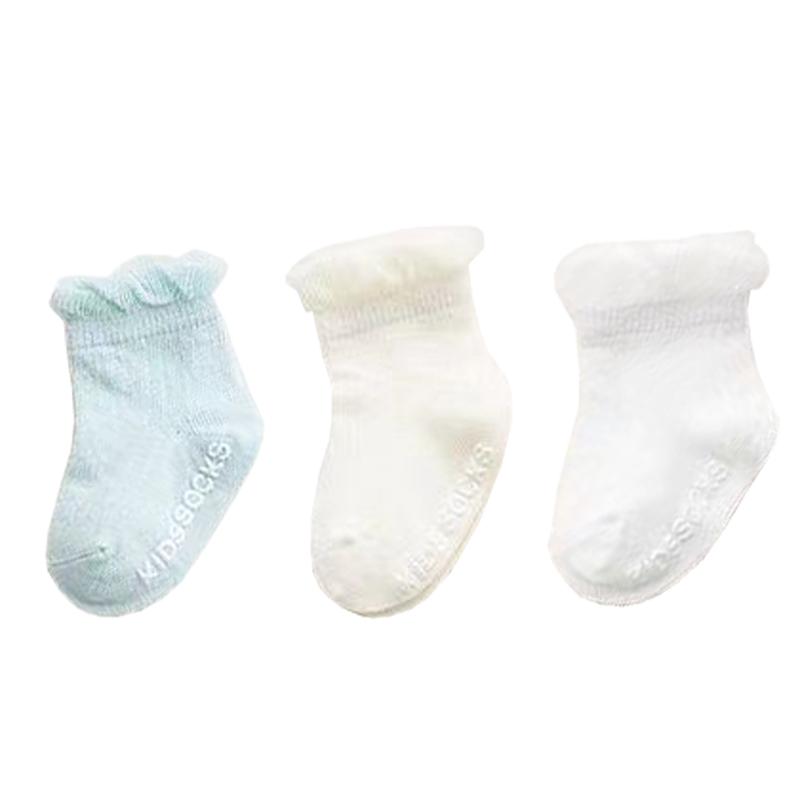 

3Pair/lot New non-slip children baby socks newborn baby socks for girls and boys 1-3 years old kids