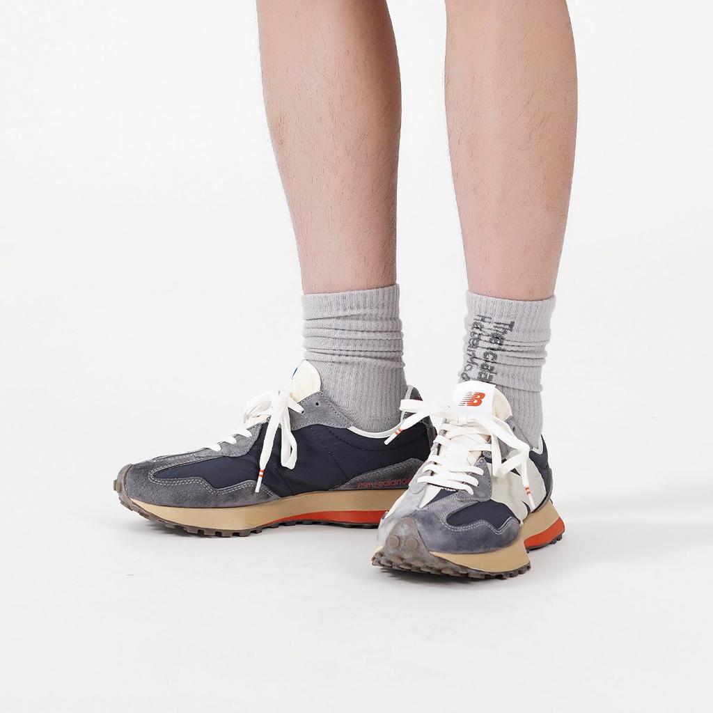 New Balance 327 Weiß Grau Gespalten MS327RG