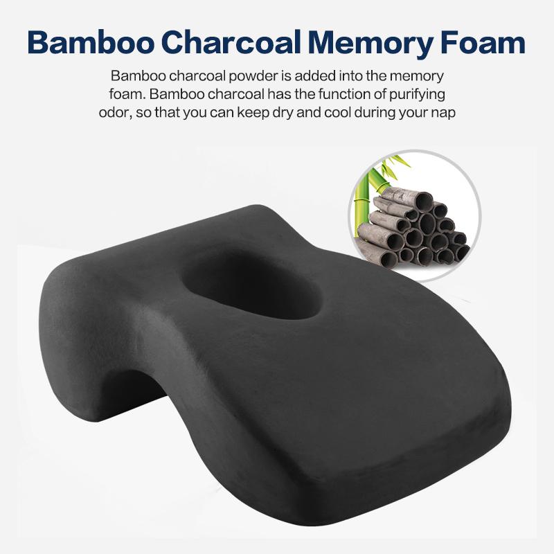 Memory Foam Nap Pillow For Travel Headrest Neck Support Cushions Office Rest Lunch Break Pillow Orthopedic Student Desk Sleeping