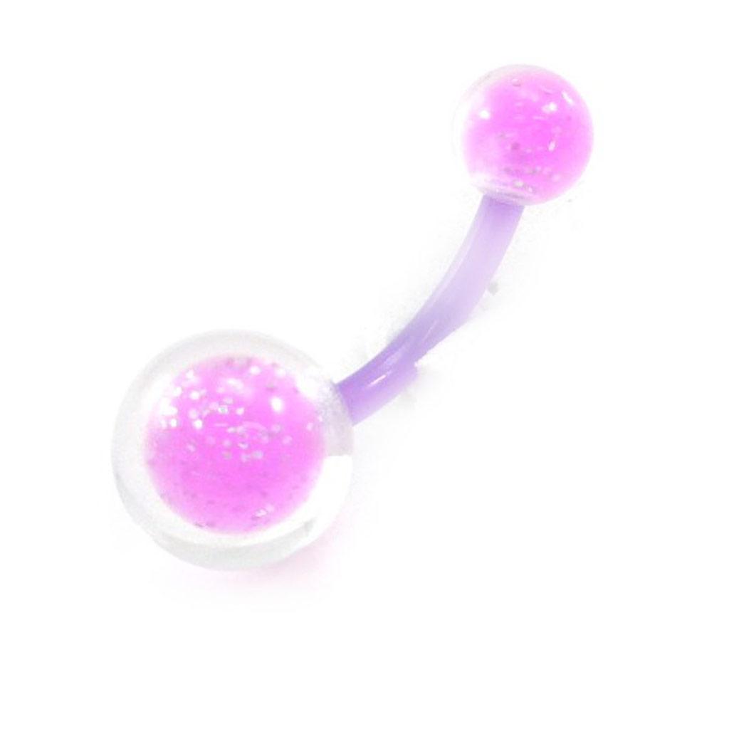 Les Trésors De Lily [I9473] - Body Piercing 'Coloriage' violet