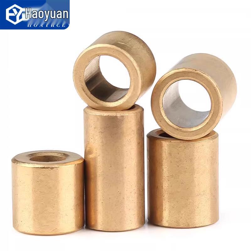Oil-Impregnated Powder Metallurgy Copper Bearing Bushings (Wear-Resistant Brass) - Inner Diameter 3/4/5/6/8/10/12MM