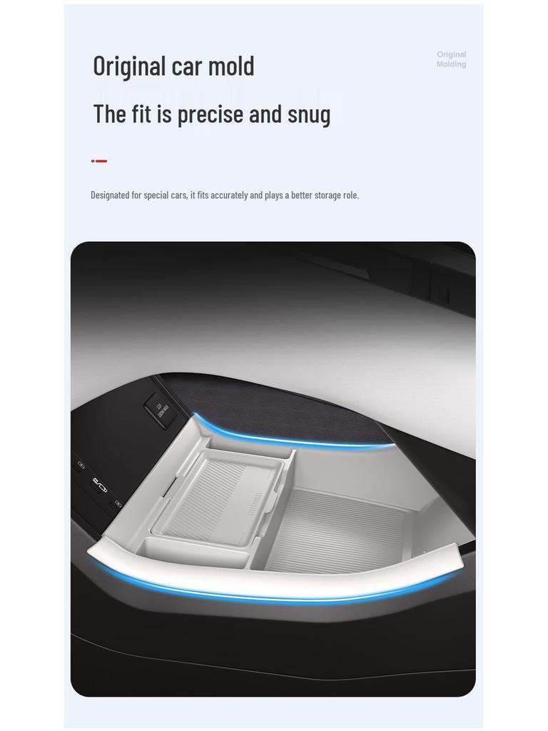 Denza N9 Silicone Center Console Storage Box & Glasses Holder