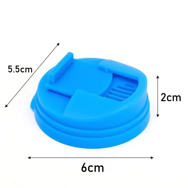 1/3/5PCS Plastic Beverage Can Lids Leak-proof Drinks Protector Multi-color Air-leak Beer Sealing Cap Portable Water Bottle Covers