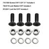 781-0490 Shredder Chipper Blade Replacement for 240640 240645 Fits OEM 981 781 with 3 3/8 Length 1/4 Width 7/8 Center Bolt