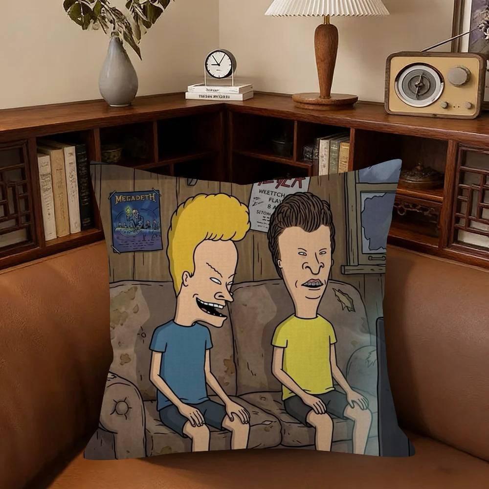Cartoon Anime B-Beavis And Butt-Head 4 Personalized Pillow Dust Cover Bedroom Decoration Pillowcase Birthday Children Gift