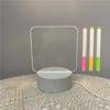 Diy Pad Handwriting 3d Light Acrylic Can Be Erasable Luminous Usb Power Supply