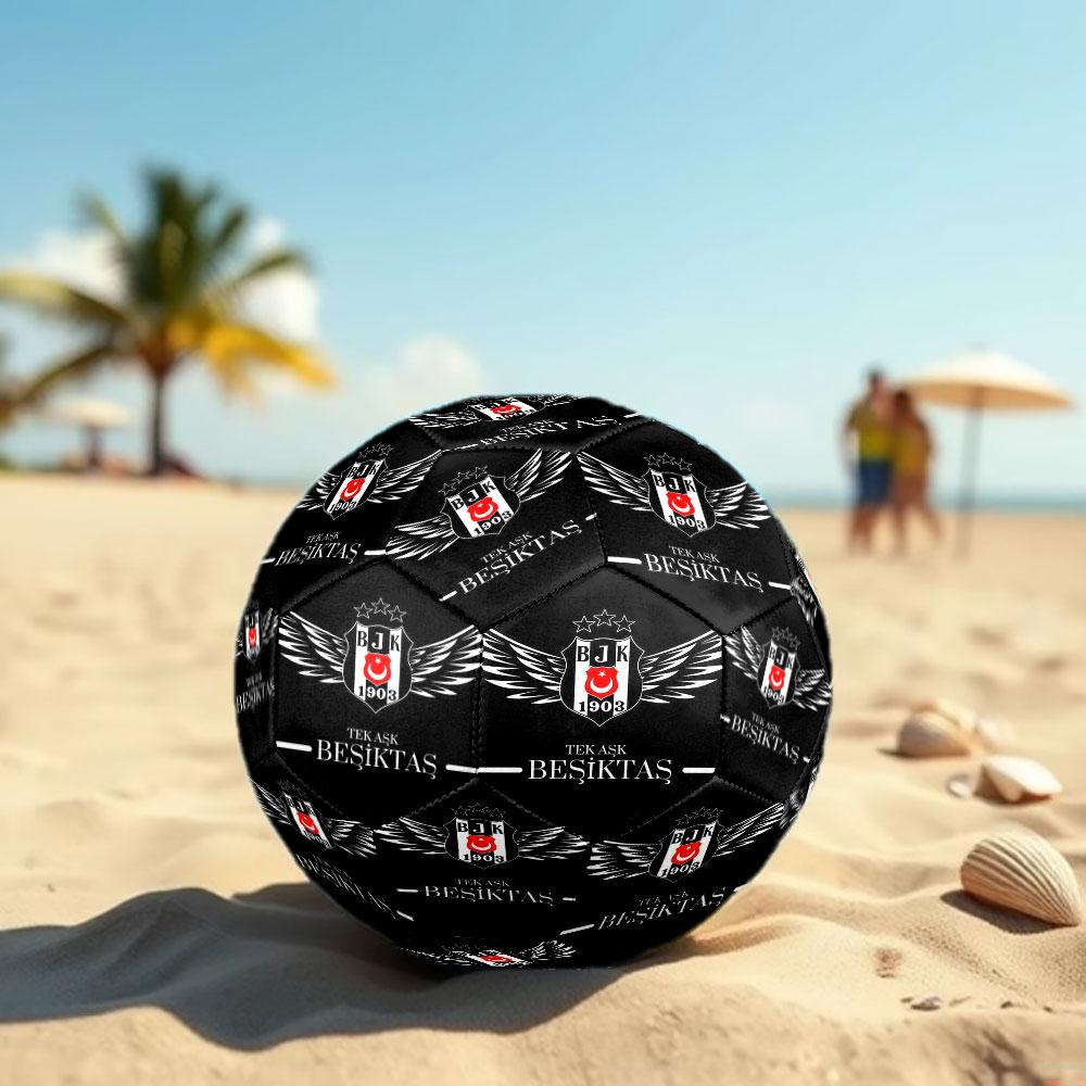 1pc Besiktas Gymnastics Club Soccer Ball Size 5 Indoor Soccer Ball Fashion Colorful Backyard Game - Great For Sports Fans Gift HE9