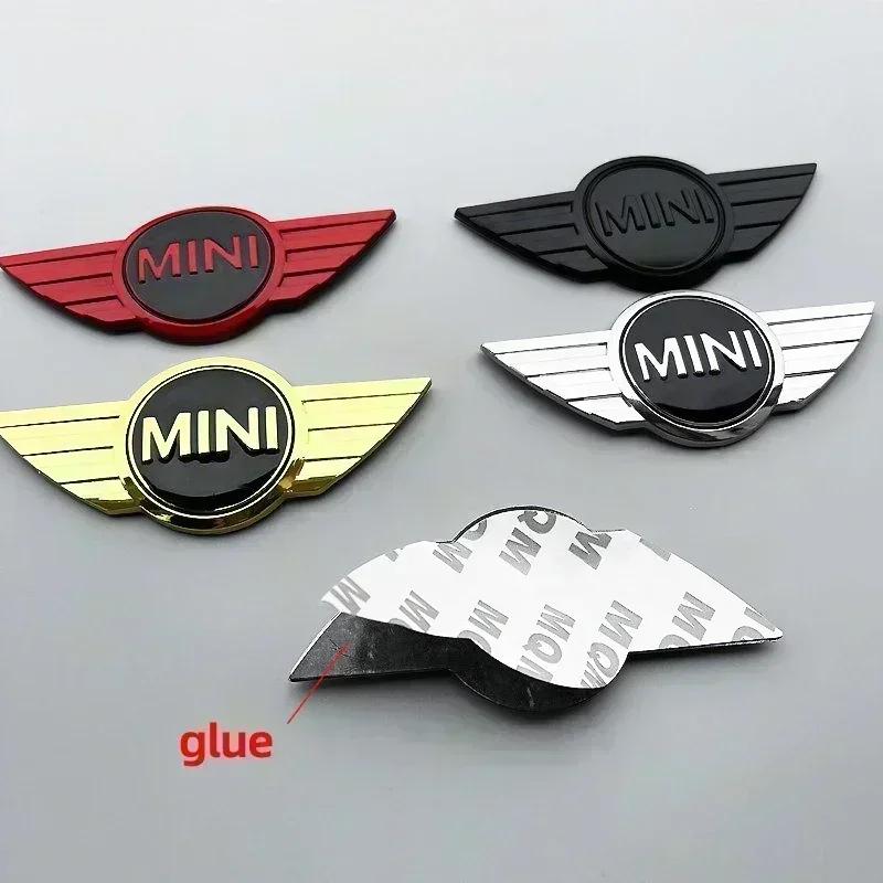 Metal Car Front Hood Rear Trunk Emblem Badge Sticker for BMW Mini Cooper S F56 F57 R55 R56 R60 Replacement Logo Accessories Ycahd11