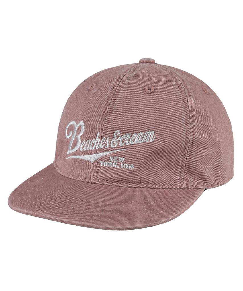 Bichiseuaenkeulim New York Usa Plat-Ball Cap-Pink