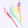 Popular Cartoon Unicorn Animal Art Art Straw Child Birthday Party Drink Decoration Girl