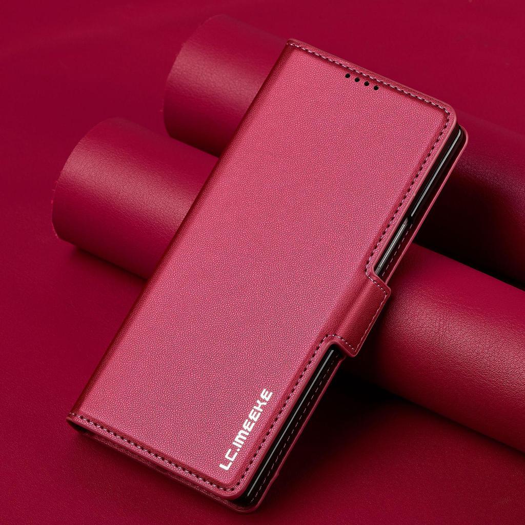 Compatible Galaxy Z Fold7/6/5/4 Leather Wallet Phone Case