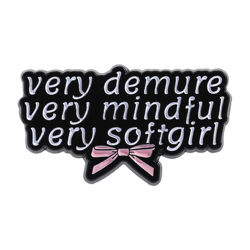 Female Power Enamel Pins Custom I SUPPORT WOMEN'S RIGHTS AND WRONGS Brooches Lapel Badges Clothes Funny Jewelry Gift for Friends